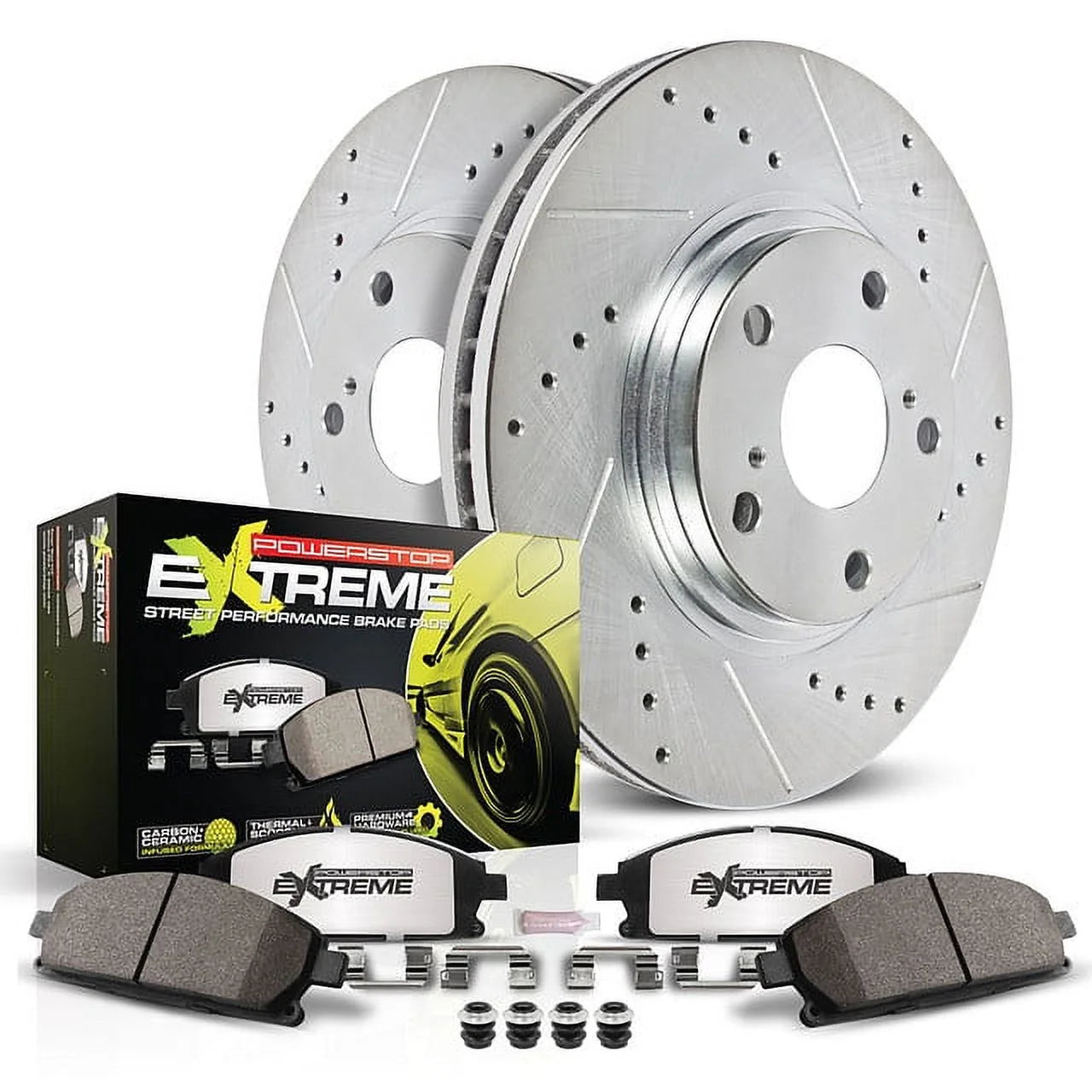 Power Stop Front Z26 Street Warrior Brake Kit K4695-26