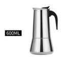 2-10 Cup Stainless Steel Espresso Maker Cup Stove Top Coffee Percolator Moka Pot