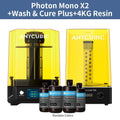 ANYCUBIC Photon Mono X2 3D Printer 9.1 inch 4K Monochrome LCD UV Resin Printers 3D Printing 60mm/h High Speed SLA 3D Printer