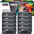 121 Black Toner Cartridge Compatible for Canon Cartridge 121 CRG121 CGR-121 imageCLASS D1620 D1650 series Laser Printer (10-Pack)