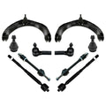 10pc Upper Control Arm Ball Joint Tie Rod Kit For 2006-2008 Dodge Ram 1500 4x4