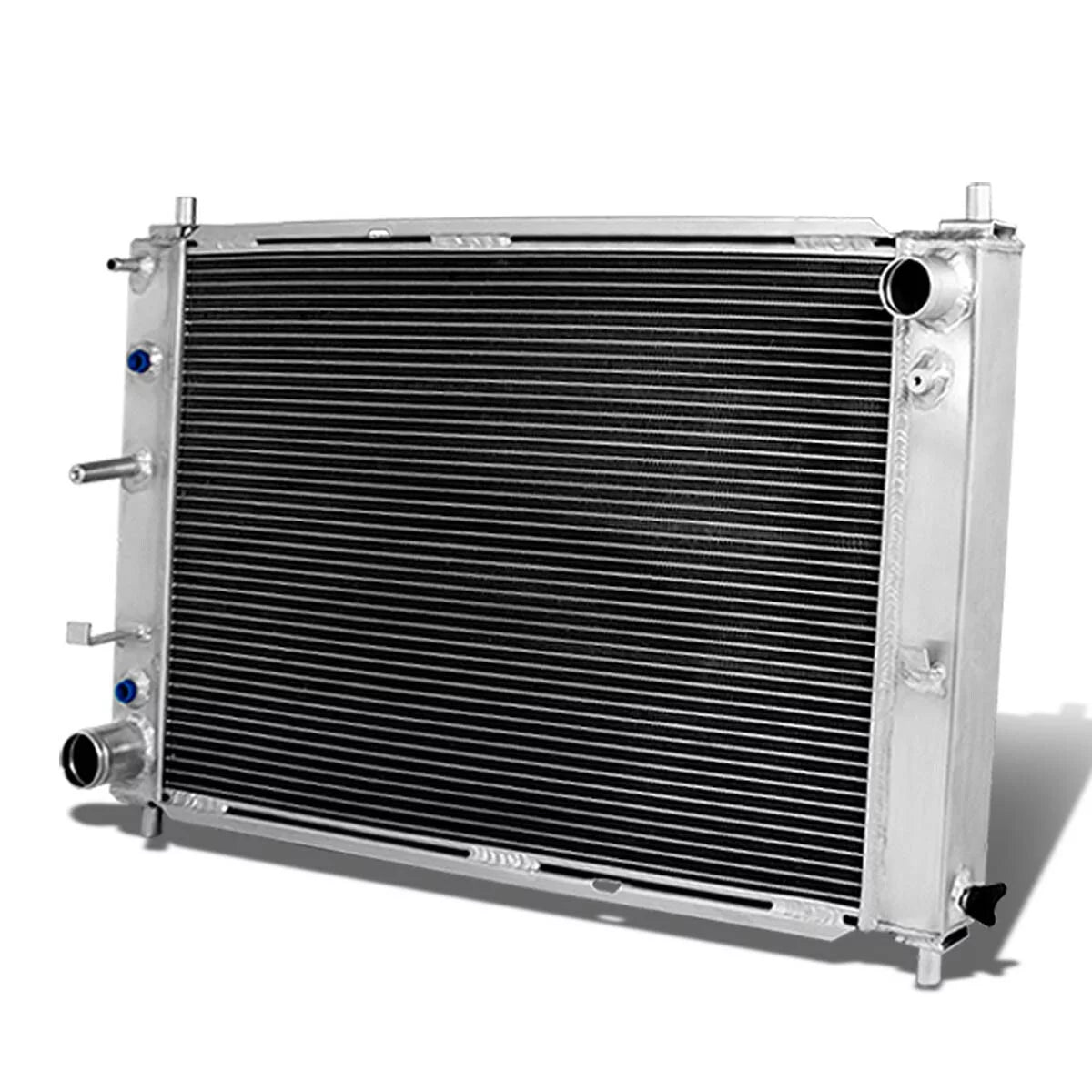 DNA Motoring RA-FM97AT-3 For 1997 to 2004 Ford Mustang GT SVT Full Aluminum 3-row Racing Radiator - 4 Gen V6 V8 Automatic AT only 98 99 00 01 02 03