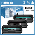 057H Black Toner Cartridge 057H High-Yield Toner For Canon 057H 057 ImageCLASS LBP-200 Series LBP-226dw 227dw 228dw 228x 236dw 237dw MF440 Series 445dw 448dw 449dw, 3 Pack