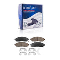 Detroit Axle - Front Brake Pads for Nissan Pathfinder Frontier Xterra Suzuki Equator Ceramic Brakes Pads Replacement pair