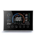 Easy to Install Heat Pump Room Thermostat with 4.8 Inch Color LCD Screen Programmable Control for Home Office Hotel Thermostat