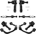 ASTARPRO 2WD Suspension Kit 8pcs Front Upper Control Arms Lower Ball Joints Sway Bar Links and Outer Tie Rod Ends for Ford F-150 Lincoln Mark LT Fits select: 2005-2008 FORD F150