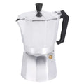 Espresso Maker Octagonal Shape Moka Pot Coffee Pot for Mocha Coffee Making, Aluminum(300ML)