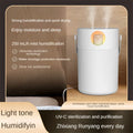 New Mini Mute Multifunctional Humidifier Home Bedroom Large Capacity Office Suitable for Dual Spray Portable USB Humidifier