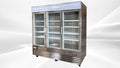Heavy Duty NSF 3 Glass Door Merchandiser Freezer Frozen food SD1.9L3