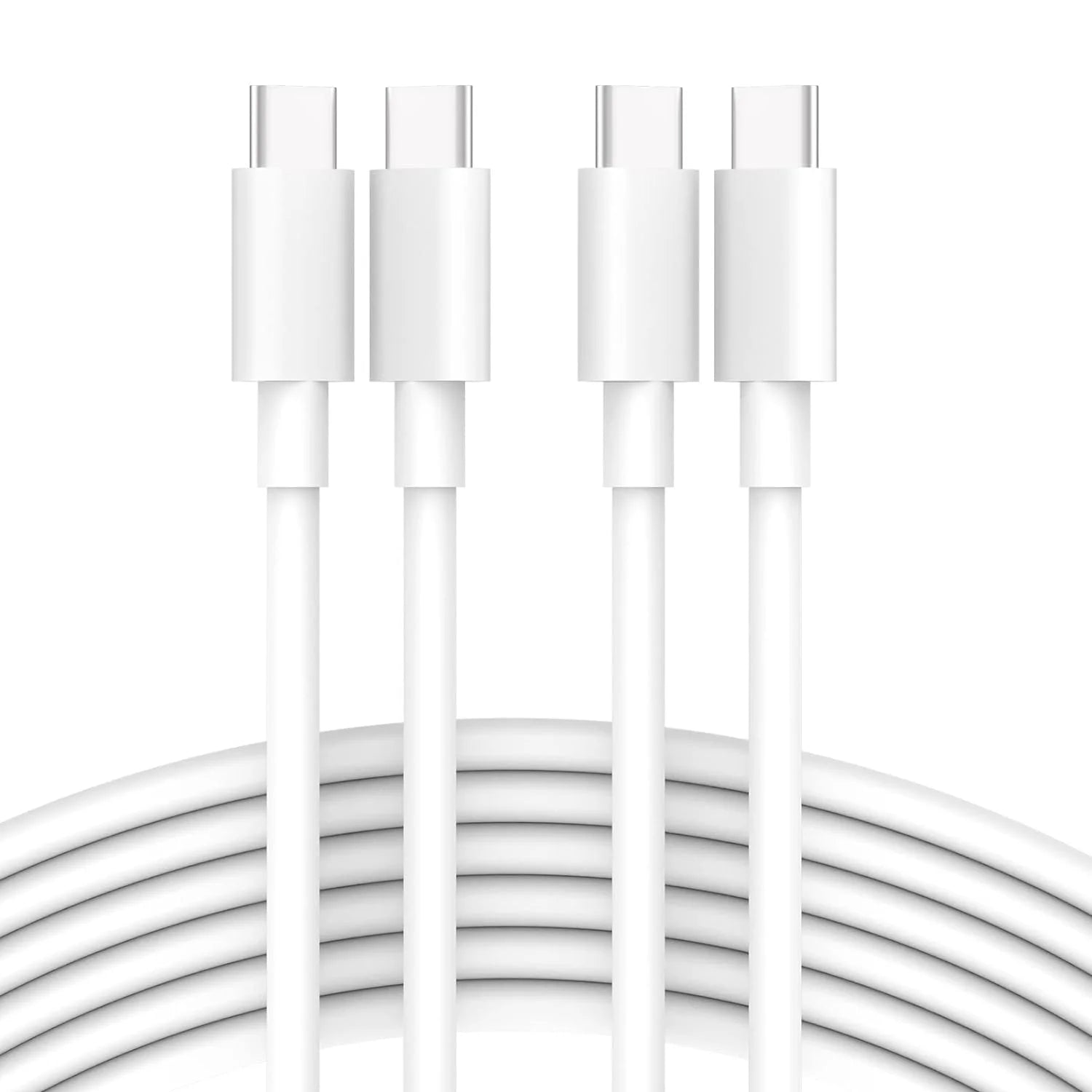 100W Usb Type C to Type C Cable,Upgraded Fast Charging Usb C to Usb C Cable 10ft,Type-C Phone Charger compatible with S23 S22 S2 iphone 15,iPad Pro,Macbook,2-Pack