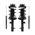 Set 4 Front Quick Complete Strut-Coil Spring-Rear Shock For 2006 2007 Ford Focus