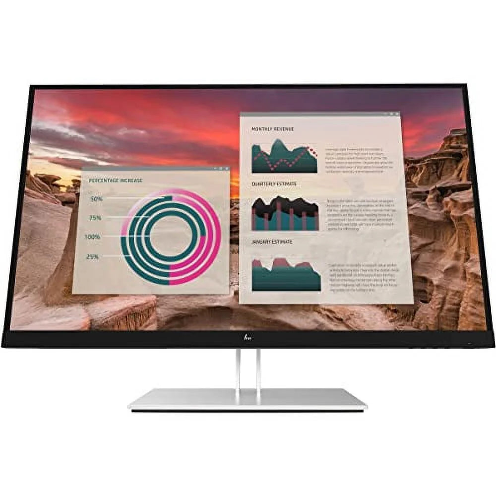 HP E27u G4 189T3AA#ABA 27 QHD 2560 x 1440 (2K) HDMI, DisplayPort, USB-C Monitor