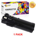 Toner Bank 1-Pack Compatible Toner Replacement for Xerox 106R02722 WorkCentre 3615DN 3615DNM Phaser 3610DN 3610DNM 3610N 3610YD Printer Components Black