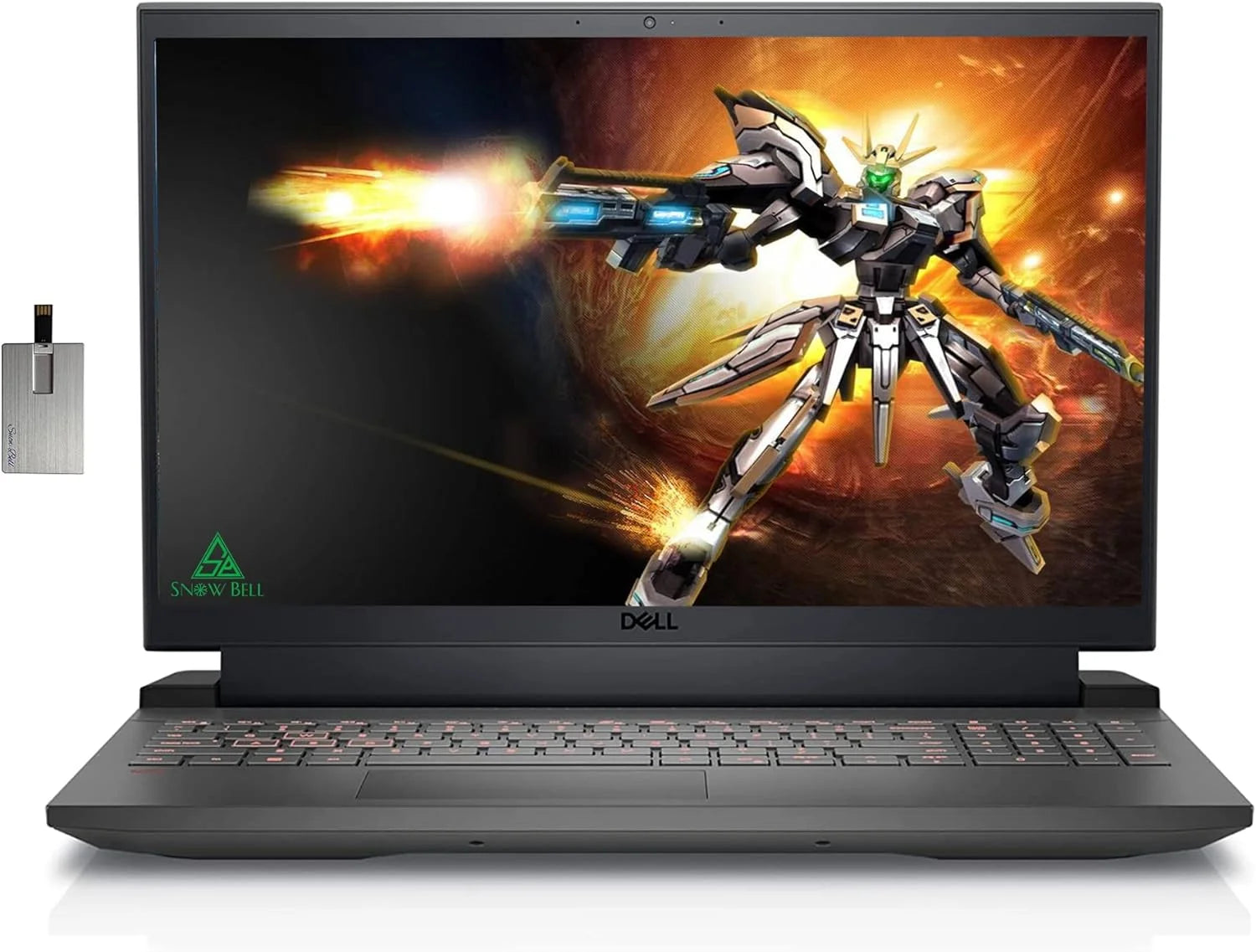 Dell G15 15.6 FHD 120Hz Gaming Laptop, Intel 12-Core i7-12700H, 16GB RAM, 512GB PCIe SSD, NVIDIA GeForce RTX 3050Ti, RGB Backlit Keyboard, HD Camera, HDMI, Gray, Windows 11 Home