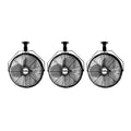Air King 18 1/16 HP Motor 3-Speed Non-Oscillating Enclosed Mount Fan (3 Pack)
