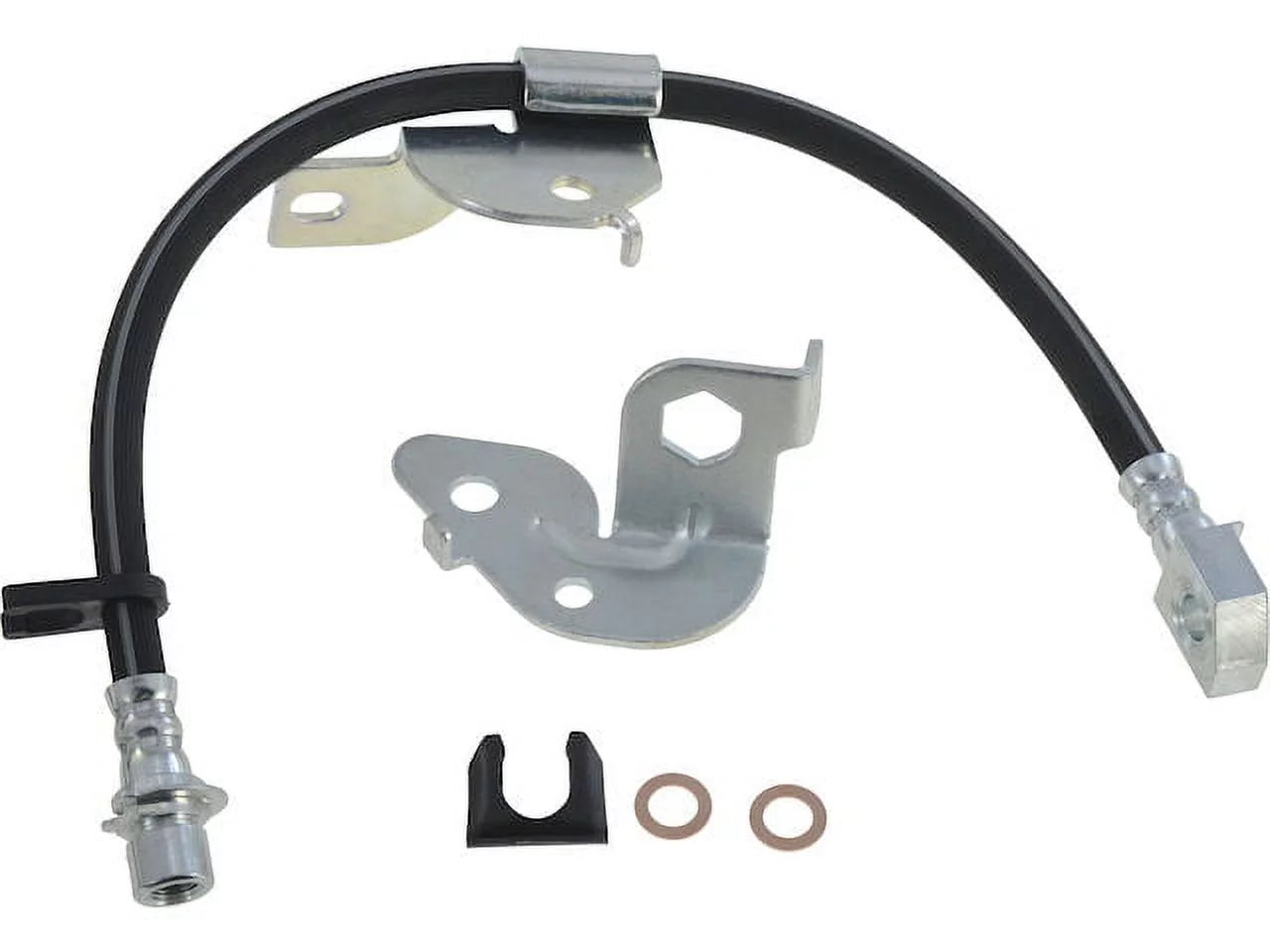 Front Left Brake Hose - Compatible with 2010 - 2011 Ford F-150