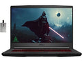 MSI GF65 15.6 FHD 144Hz Laptop Computer, 10th Gen Intel Core i5-10500H, 64GB RAM, 2TB PCIe SSD, Backlit Keyboard, NVIDIA GeForce RTX 3060 Graphics, Windows 10, Black, 32GB Hotface USB Card