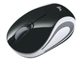 Logitech M187 - Mouse - optical - 3 buttons - wireless - 2.4 GHz - USB wireless receiver - black