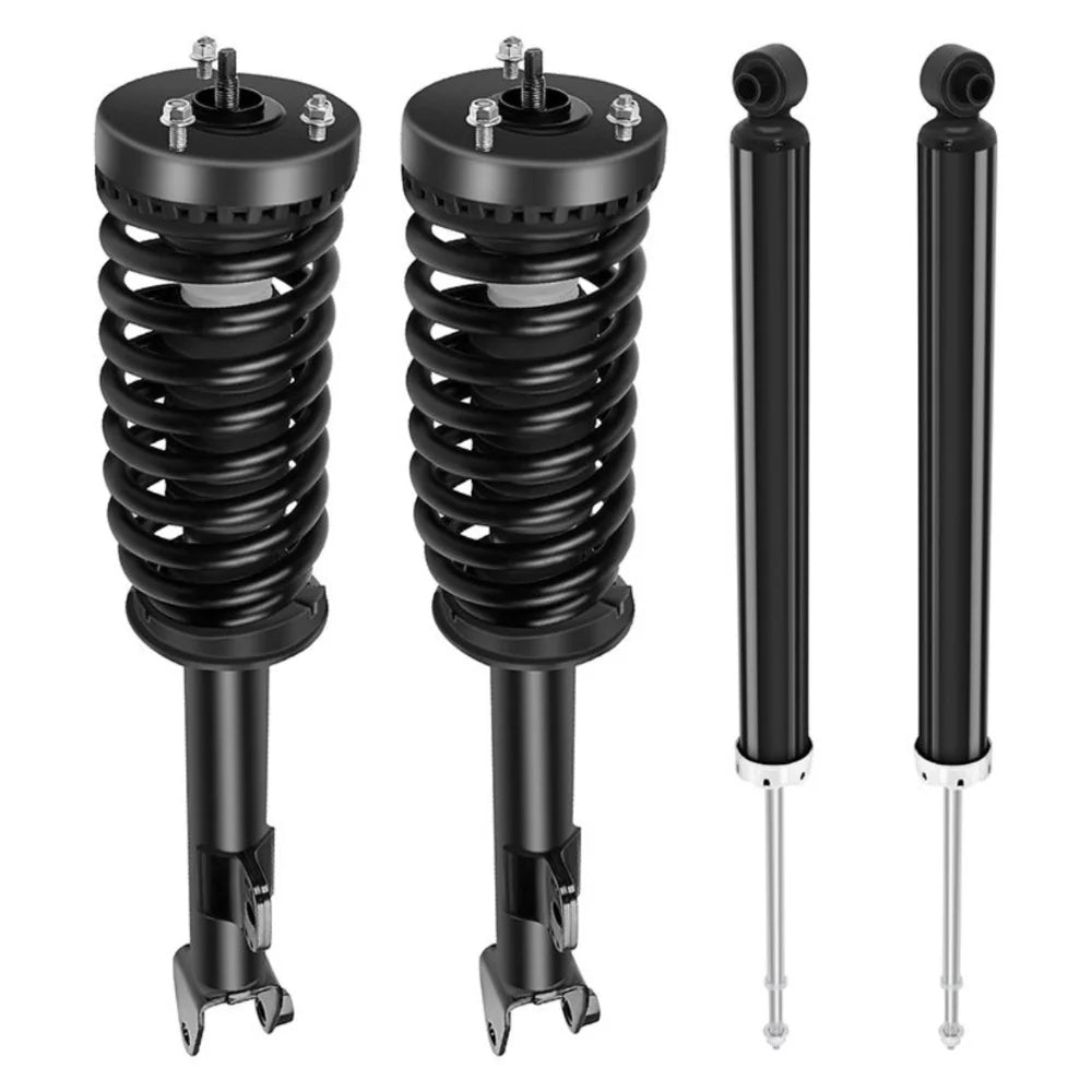 Teledu For Chrysler 300 Dodge Charger Magnum and RWD Front Strut Springs + Rear Shocks