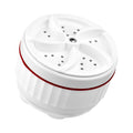 Gecheer Turbo  Portable  Washer with USB Power Supply Suction Cups for Home Travel Business Trip