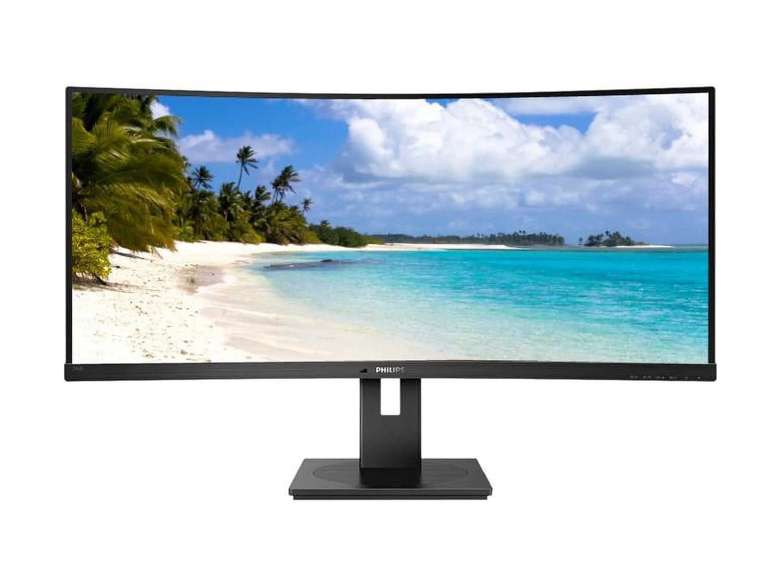 Philips 346B1C 34 3440x1440 QHD VA LCD Ultra Wide Curved Monitor