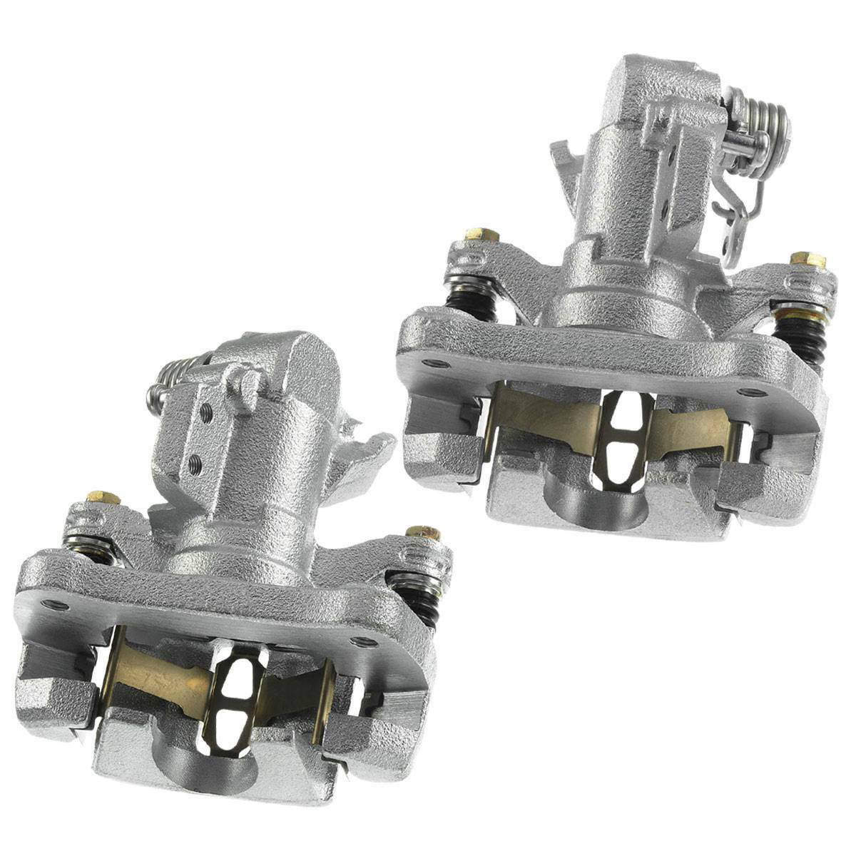 2x Rear Left & Right Brake Calipers For Acura Integra Honda Civic Civic del Sol