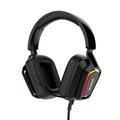 AX368 Surround Sound Headphone Headset Earphone Desktop PC Supplies 7.1 Black