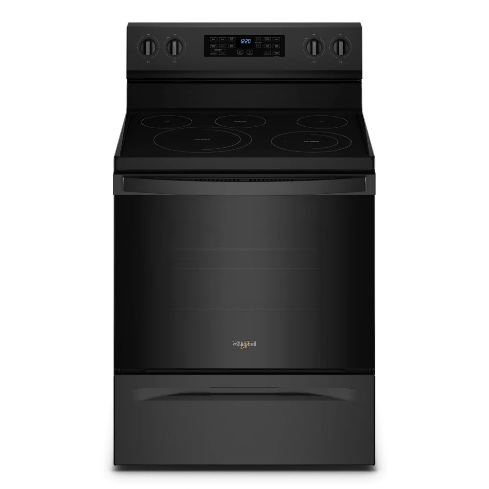 Whirlpool WFE550S0LB 5.3 Cu. Ft. Black Electric 5-in-1 Ary Fry Oven