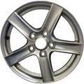 Kai 16 X 6.5 Reconditioned OEM Aluminum Alloy Wheel, All Painted Silver, Fits 2006 - 2010 Mazda MX5 Miata