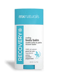 MX Naturals - Recovery Body Balm, Cooling Pain Relief Balm, Topical Pain Relief for Knee Pain, Muscle & Joint Pain, All-Natural Pain Rub with Arnica, Menthol, & Peppermint, Non-Staining, 2.5 Oz