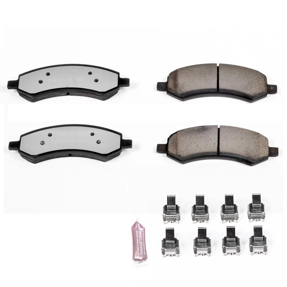 Power Stop Front Z36-1084 Carbon-Fiber Ceramic Brake Pads Z36 Truck and Tow