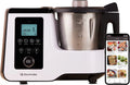 Gourmate Smart All-in-1 Multi-Cooker, 10+ Cooking Functions, Built-in Scale, Guided Recipes, Steam, Cook, Knead, Bluetooth App Connectivity, 2.3 QT, White