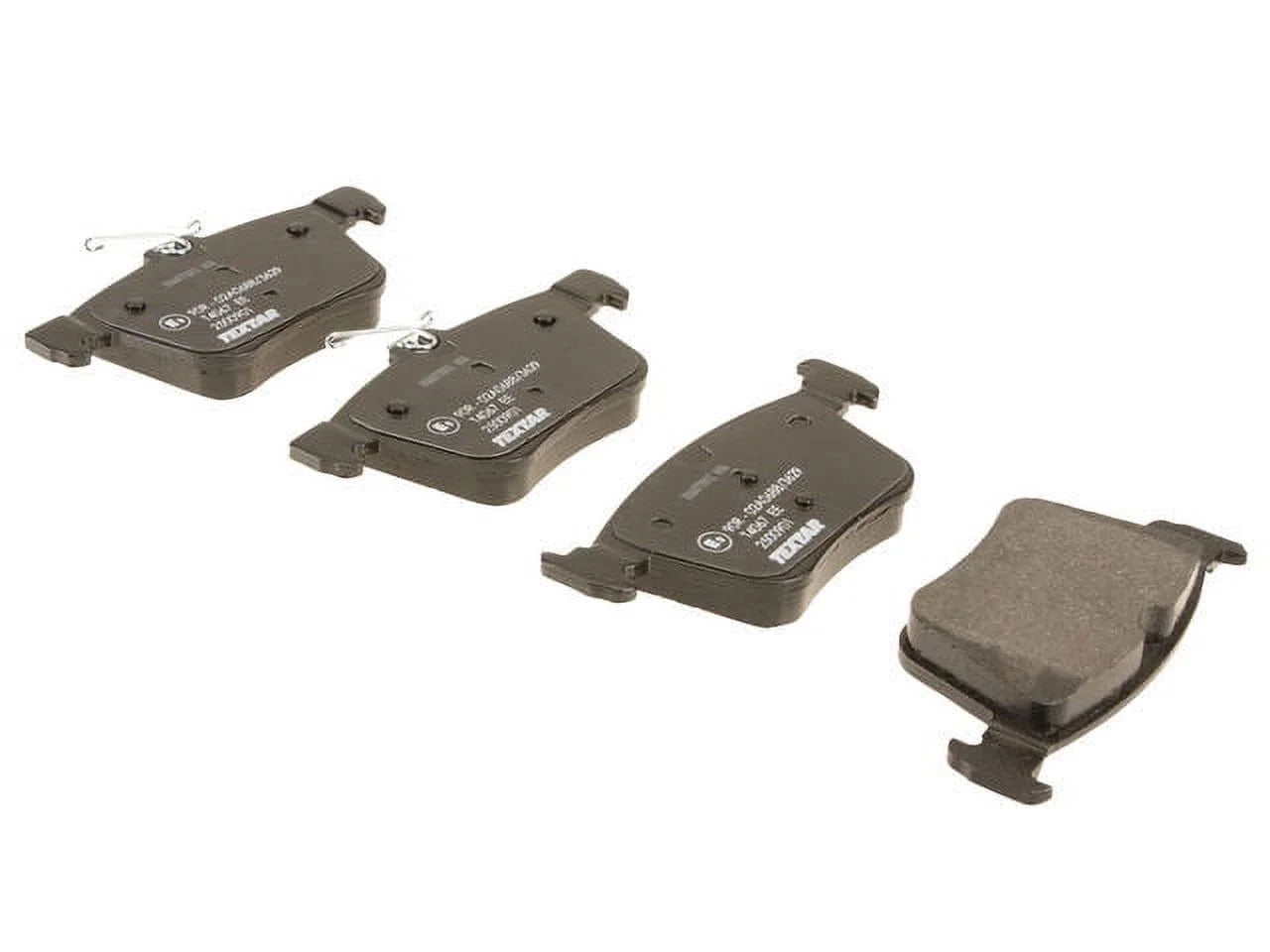 Rear Brake Pad Set - Compatible with 2020 - 2022 Volkswagen Atlas Cross Sport 2021