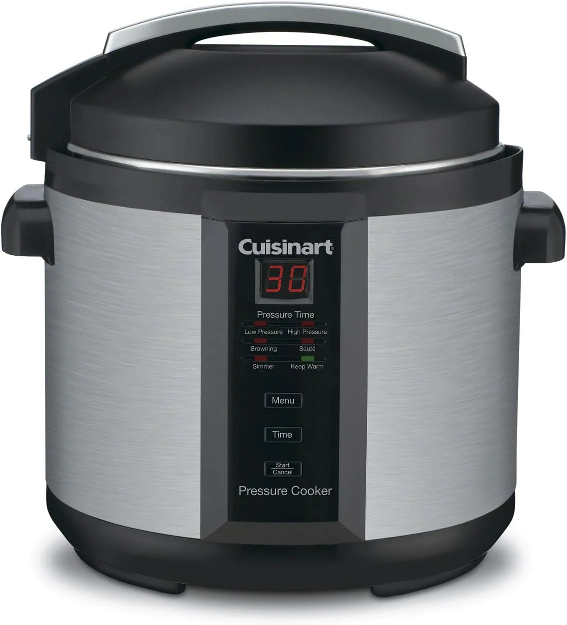 Pre-Owned Cuisinart CPC-600 6 Quart 1000 Watt Electric Pressure Cooker - SILVER (Fair)