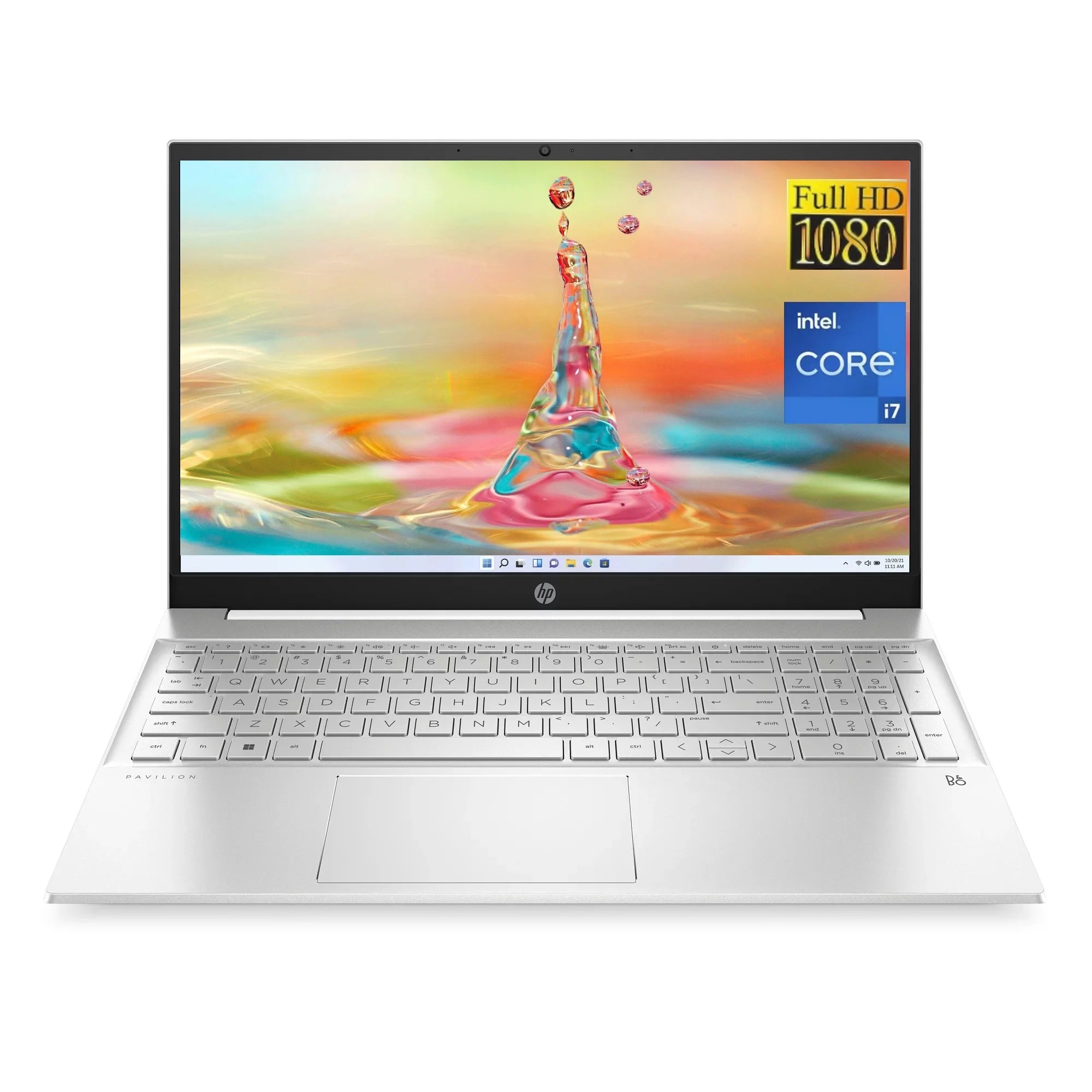 Newest HP Pavilion 15 15.6 FHD Laptop, 13th Gen Intel Core i7-1355U,32GB RAM,2TB SSD,Intel Iris Xe Graphics,Backlit Keyboard ,Webcam, HDMI,Wifi 6 ,Bluetooth ,Windows 11 Home,Silver