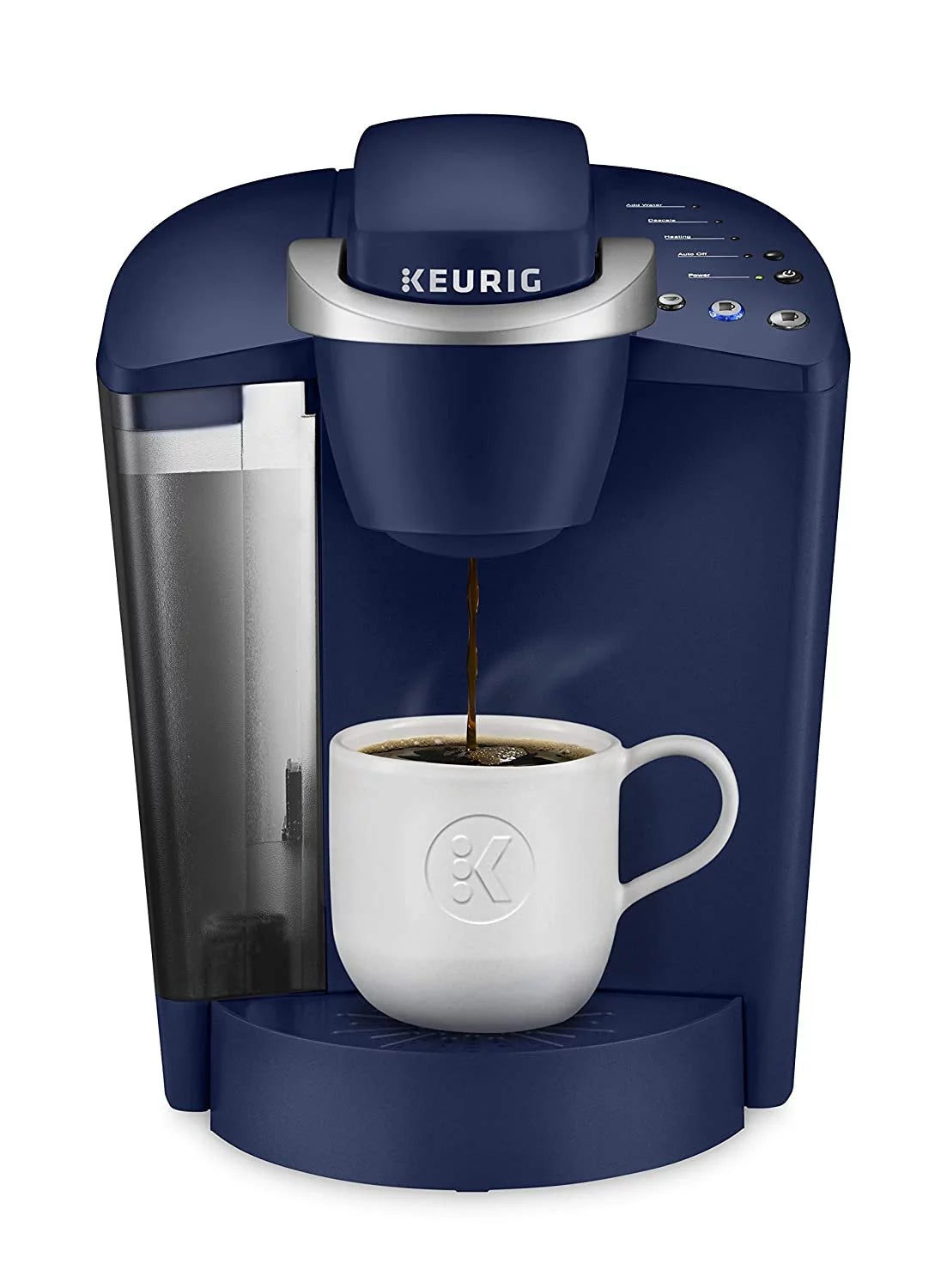 Keurig K-Classic Coffee Maker, Single Serve K-Cup Pod Coffee Brewer, 6 to 10 oz. Brew Sizes, Blue