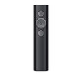 Logitech Spotlight Presentation Remote - Advanced Digital Highlighting with Bluetooth, Universal Presenter Clicker, 30M Range and Quick Charging - Black