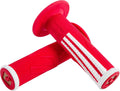 Red/White ODI V2 Emig 2 Pro Signature Series Lock-On Grips