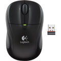 Logitech M305 - Mouse - optical - wireless - 2.4 GHz - USB wireless receiver - jet black