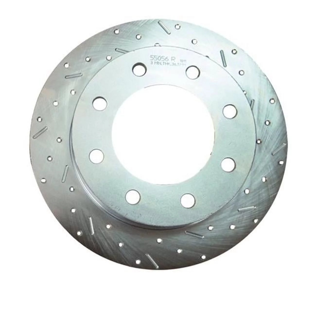 SSBC Performance Brakes 23371AA3R Big Bite Cross Drilled Rotors Fits F-250 F-350