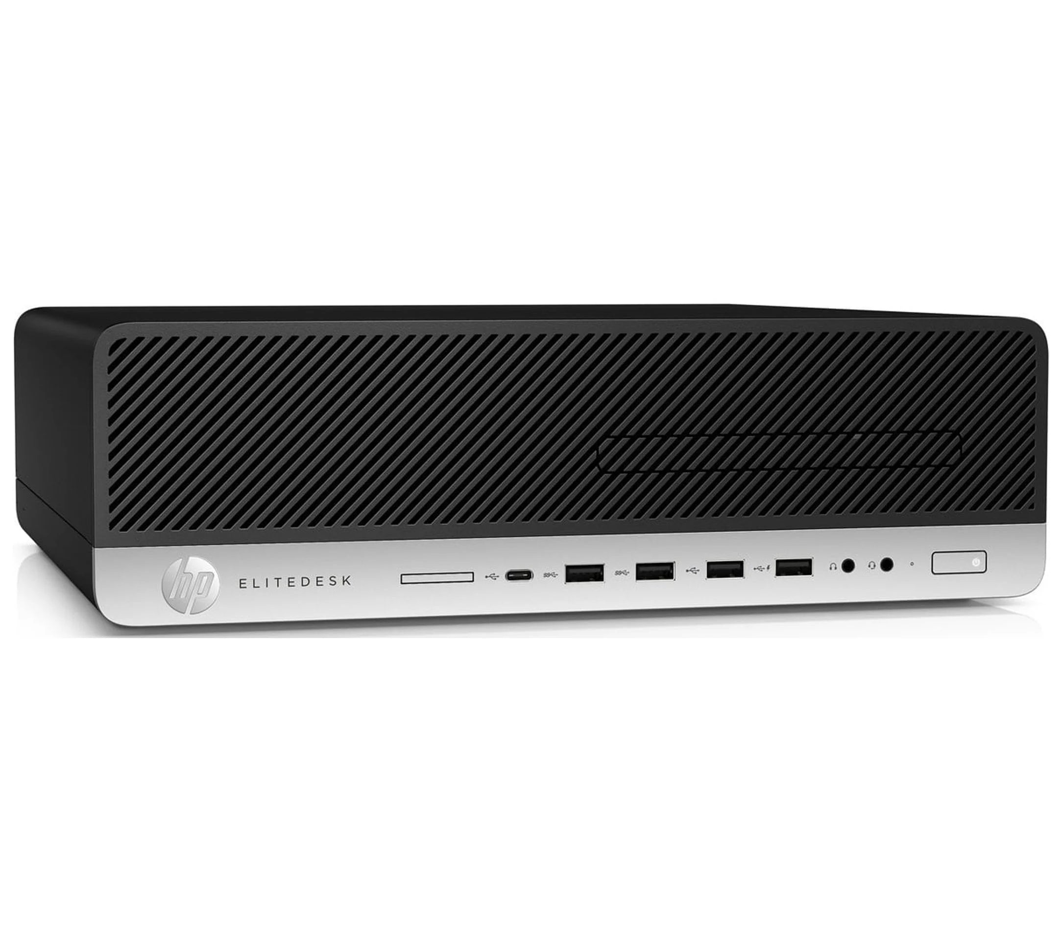 Restored HP EliteDesk 800 G4 SFF Desktop i5-8400 16 GB 256 GB SSD Windows 10 Pro (Refurbished)