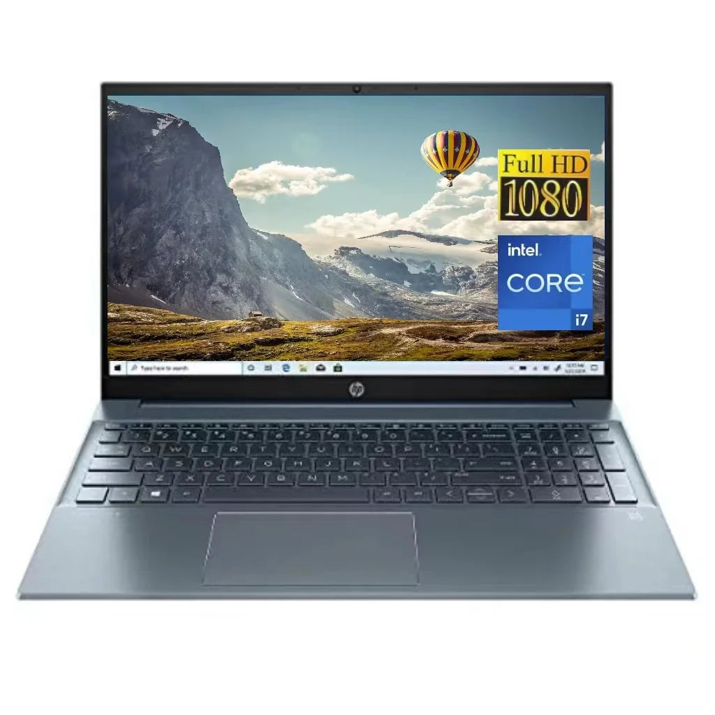 Newest HP Pavilion 15.6 FHD Laptop, 13th Gen Intel Core i7-1355U,64GB RAM,1TB SSD,Intel Iris Xe Graphics,Backlit Keyboard ,Webcam, HDMI,Wifi 6 ,Bluetooth ,Windows 11 Home,Fog Blue