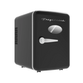 Refurbished Frigidaire EFMIS137-BLACK Retro 6-Can Mini Fridge, Black