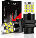 AUXLIGHT 4157 3157K LED Bulbs Xenon White, Ultra Bright 57-SMD LED Replacement for Back Up/Reverse Lights, Brake/Tail Lights, Turn Signal/Parking or Running Lights (Pack of 2)
