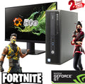 Pre-Owned Gaming HP 600 G2 Desktop Computer Intel Pentium G4400 3.3GHz CPU 16GB Ram, 240GB SSD, 1TB HDD, New 20 LCD, NVIDIA GT 730, Keyboard & Mouse, WiFi, DVD, Win10 Home PC (Refurbished)