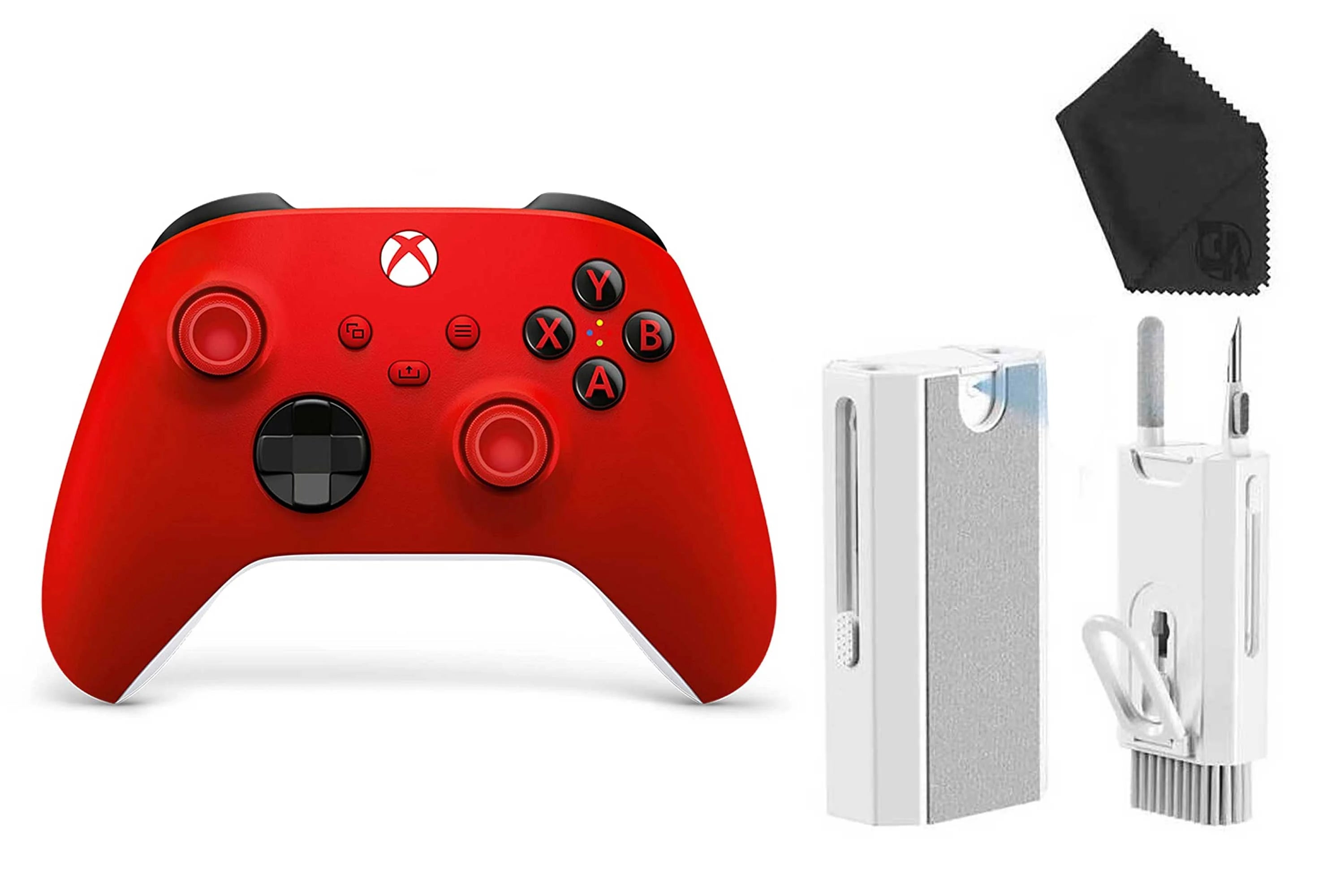 Microsoft QAU-00001 Controller for Xbox Series X, Xbox Series S, and Xbox One, Like New Pulse Red