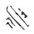 Front Tie Rod End Drag Link Adjuster Steering Kit Set 6pc for 07-17 Wrangler JK Fits select: 2015 JEEP WRANGLER UNLIMITED SPORT, 2016-2018 JEEP WRANGLER UNLIMITED SAHARA