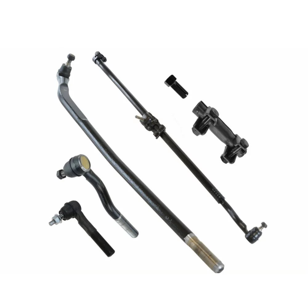 Front Tie Rod End Drag Link Adjuster Steering Kit Set 6pc for 07-17 Wrangler JK Fits select: 2015 JEEP WRANGLER UNLIMITED SPORT, 2016-2018 JEEP WRANGLER UNLIMITED SAHARA