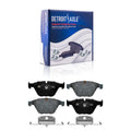Detroit Axle - Front Brake Pads for BMW 328i 335d 335i 525i 528i 530i 530xi 550i 645Ci 650i 745i 745Li 750i 760i M3 X1 Z4 Ceramic Brake Pads w/Hardware Set Replacement