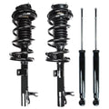 Front Struts Coil Springs and Rear Shock Absorbers Kit For 2000-2005 Ford Focus